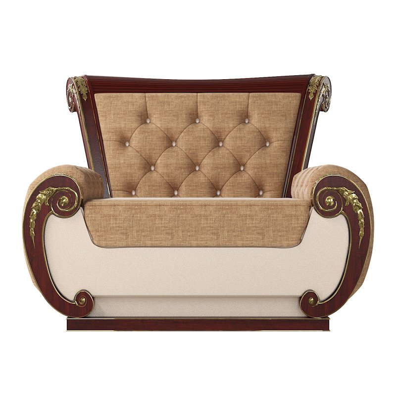 Classic Armchair Lc05-am666 Image 2