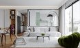 Modern living room and dining room interior scene - Thumbnail 5
