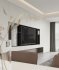 Modern living room and dining room interior scene - Thumbnail 5