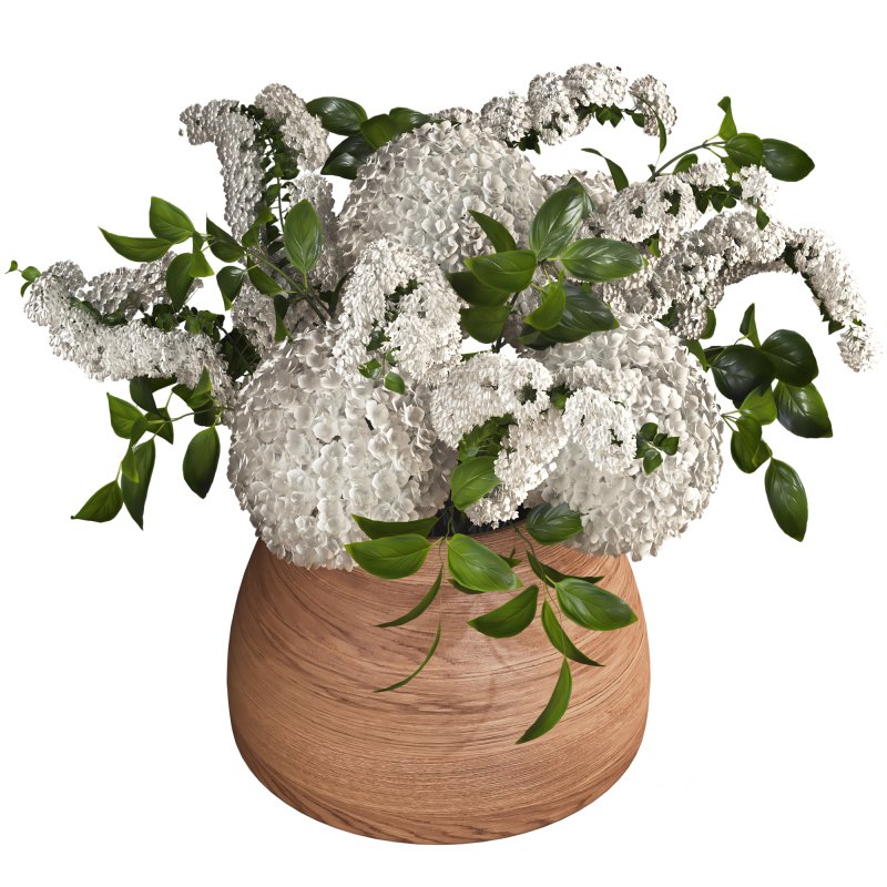 Bouquet with Hydrangeas Set Image 4