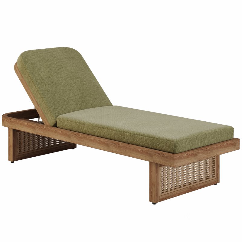 Merit Outdoor Chaise Lounge Image 6