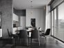 Modern living room and dining room interior scene - Thumbnail 1