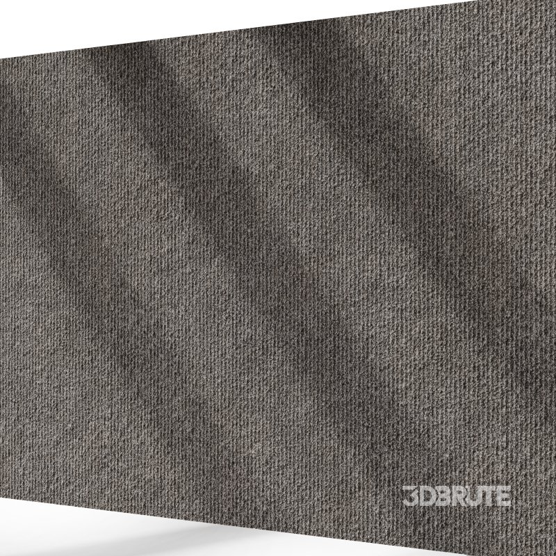 Ribbed Plaster 05 (Seamless) Image 4