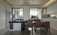 Modern living room and dining room interior scene - Thumbnail 1