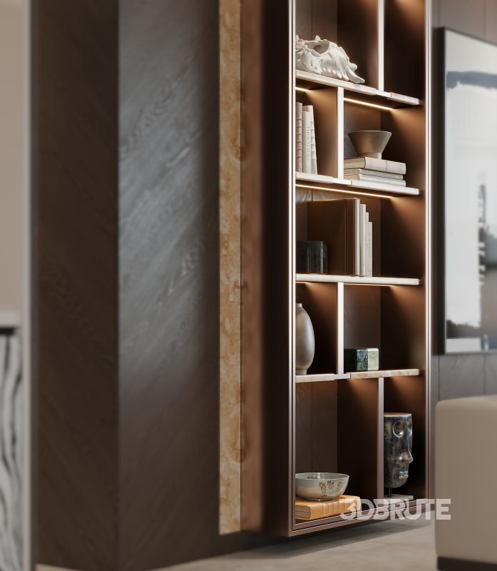 Luxurious living room and dining room Image 3