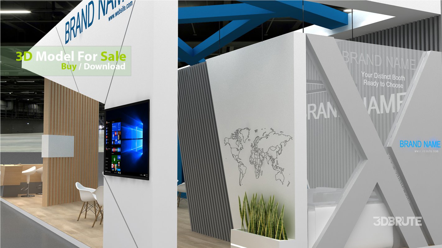 3d model stall Image 7