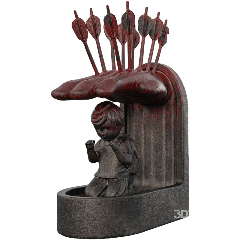 Prayer Boyl Statue Image 3