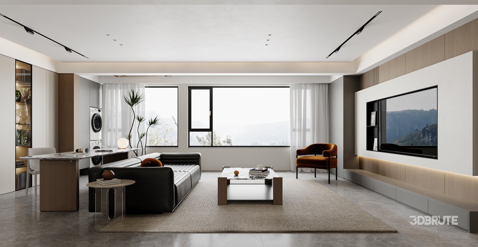 living room dining room Image 3