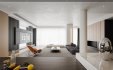 Modern living room and dining room interior scene - Thumbnail 3