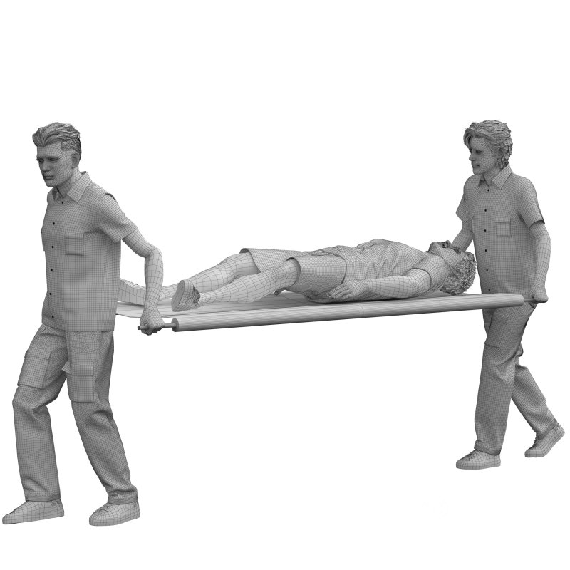 Emergency with Stretcher Image 3