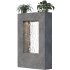Minimalist Water Wall Fountain with Planters - Thumbnail 3