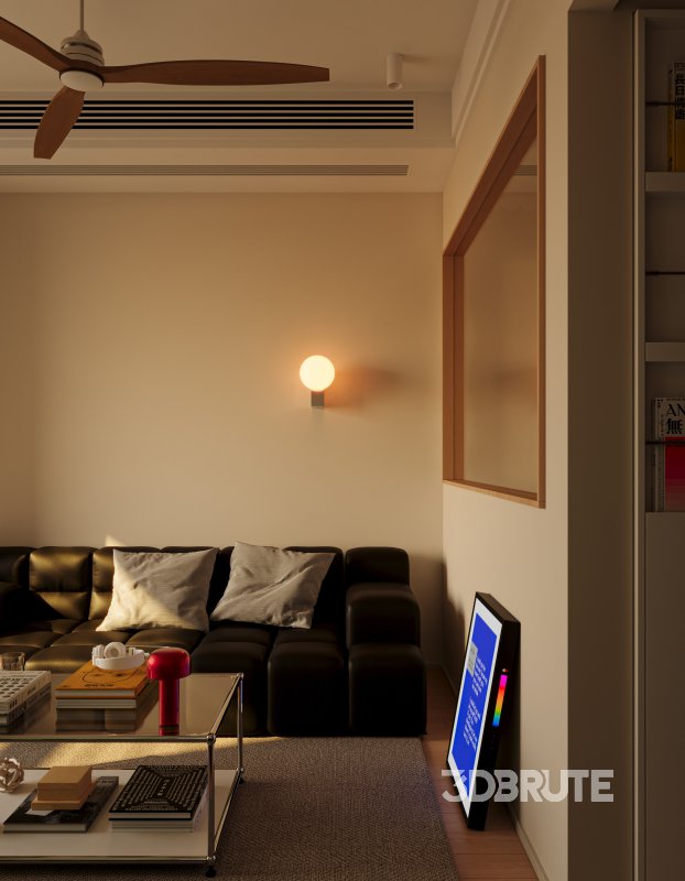 living room dining room kitchen bedroom Image 9