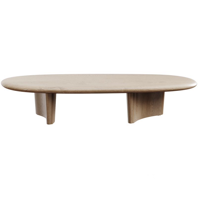 Monument oval coffee table by artisan Image 1