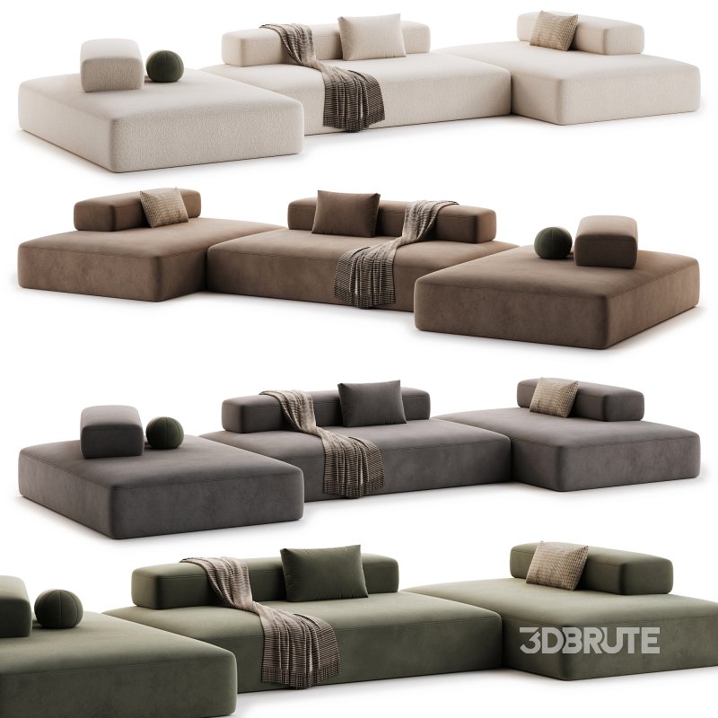 Composition Sofa Modular Sofa Image 1