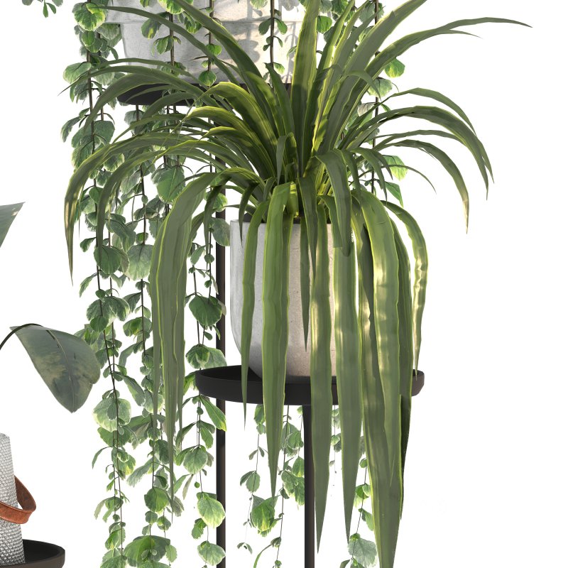 Metal Standing Plant Image 8