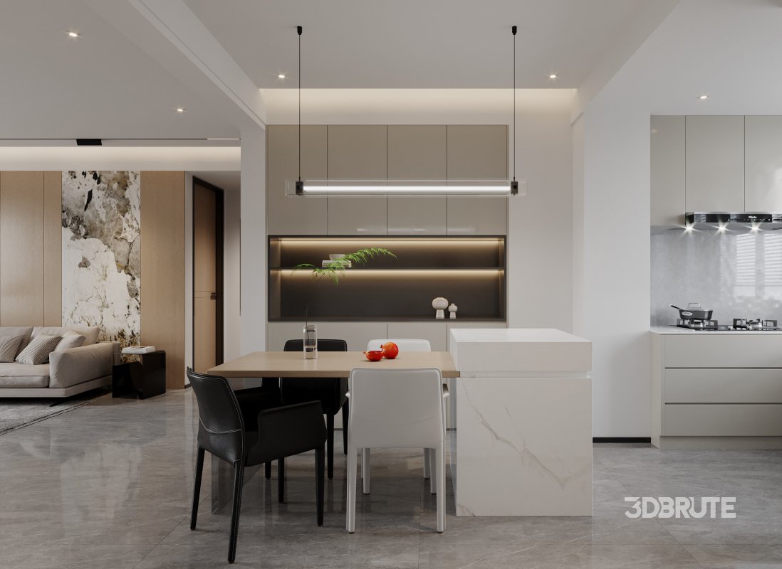 living room dining room Image 4