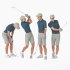 Golf Player Man 04 Poses - Thumbnail 5