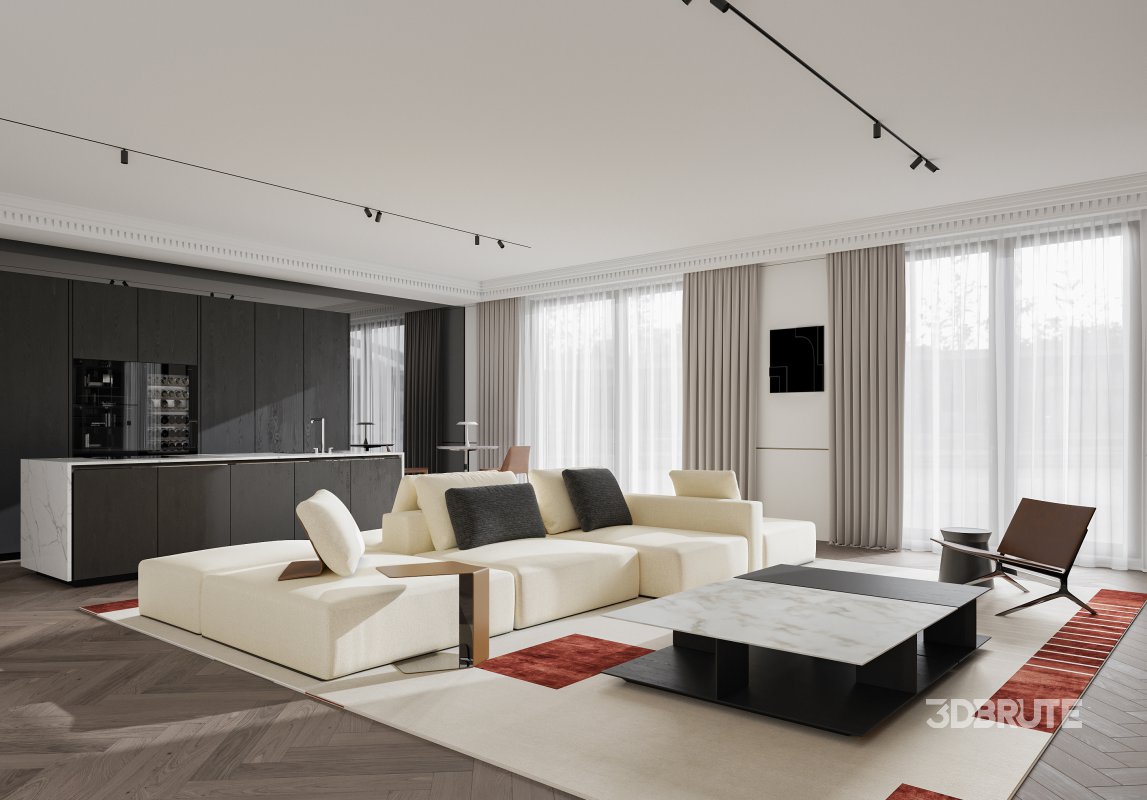 living room dining room Image 4