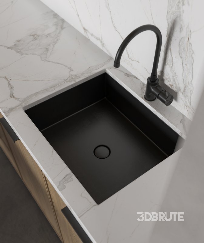 Modern living room and dining room interior scene Image 5