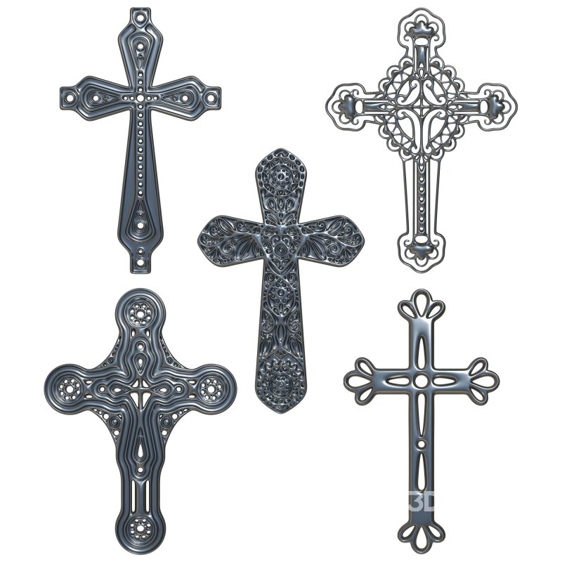 5 Christian Cross V10 Image 1