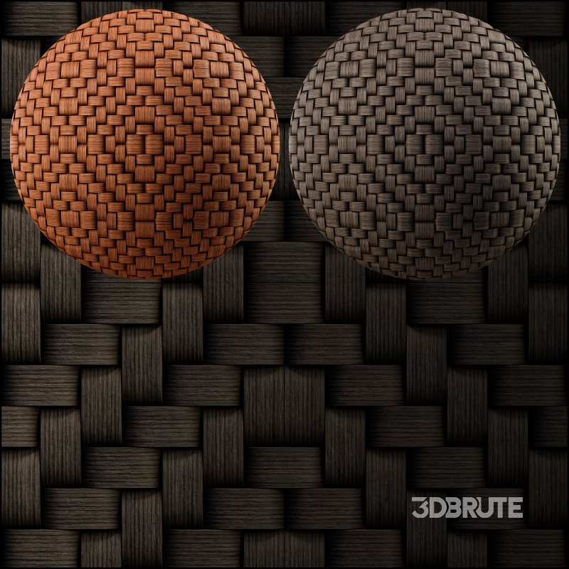 Unlimited Bamboo Weave 05 – Procedural SBSAR Image 4