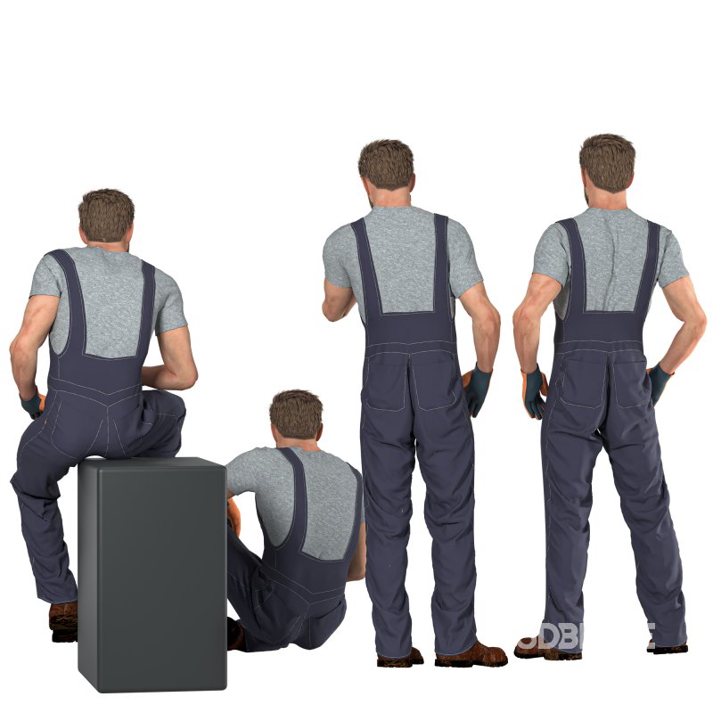 Mechanic Industrial Man Worker Image 2