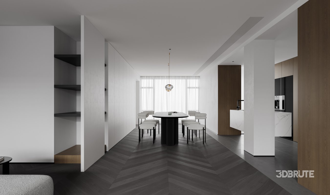 living room dining room Image 1