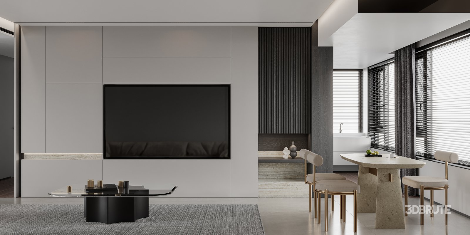 living room dining room Image 4