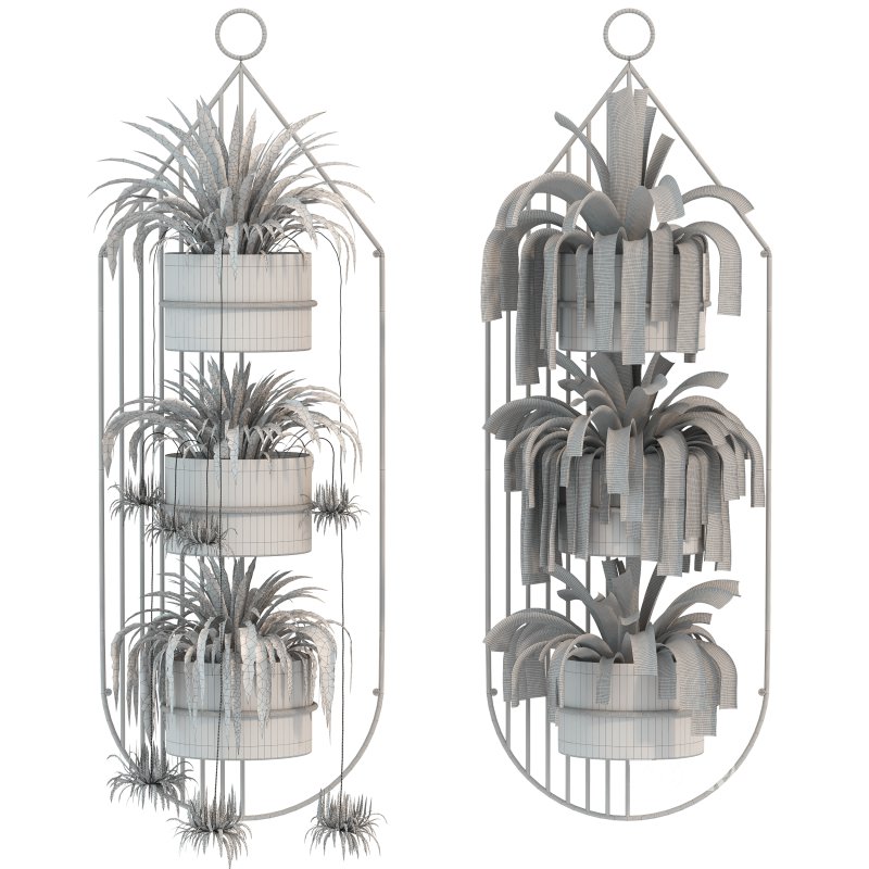 Metal Plant Set 04 Image 2