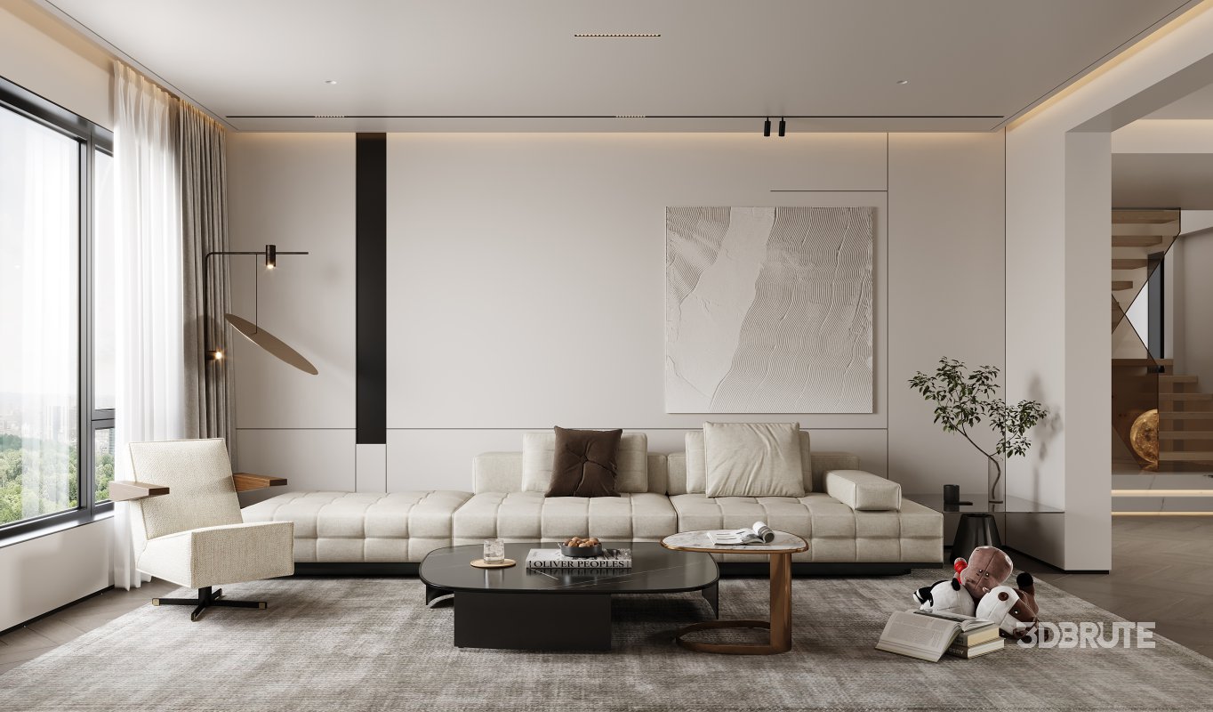 living room dining room bedroom Image 4