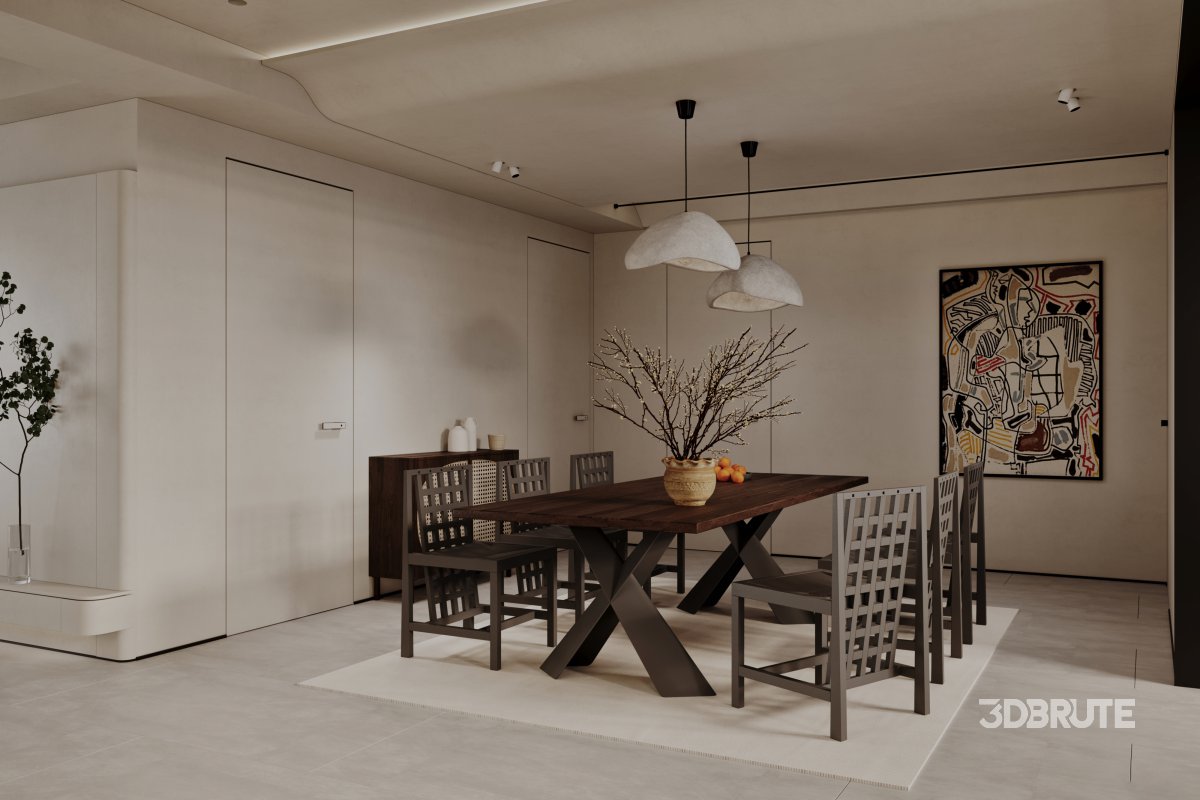 living room dining room Image 5