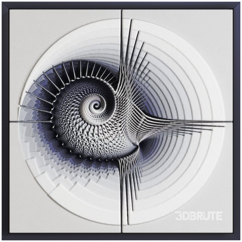 Wall Art Plaster Bas Relief Image 1