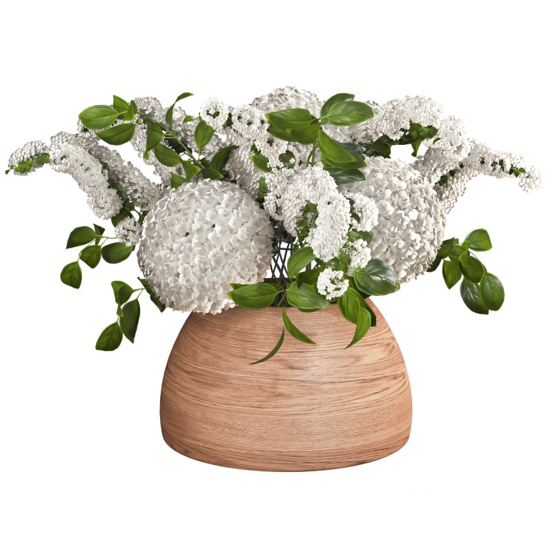 Bouquet with Hydrangeas Set Image 3