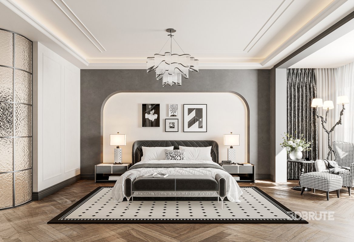 Modern bedroom Image 1