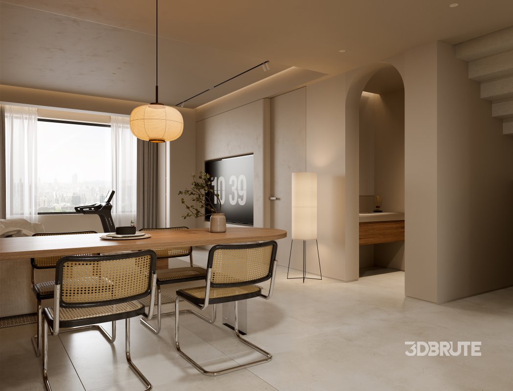 living room dining room Image 3