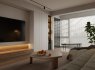 Modern living room and dining room interior scene - Thumbnail 2