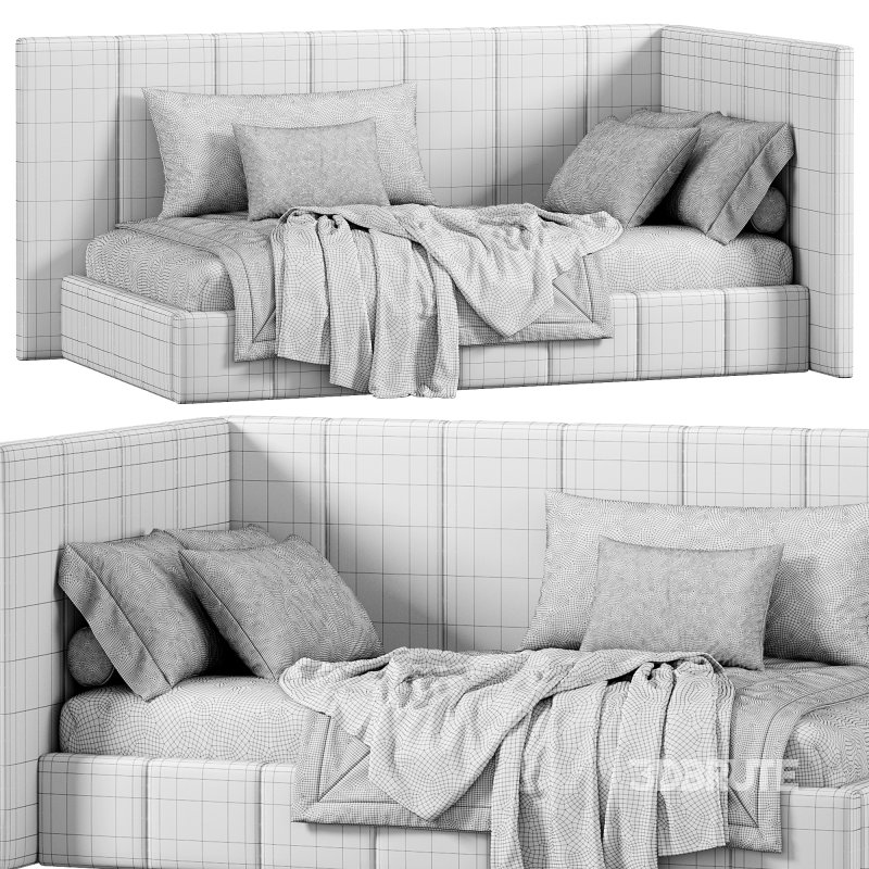 Corner bed Dandy kids by sensorsleep Image 5