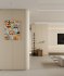 Modern living room and dining room interior scene - Thumbnail 5