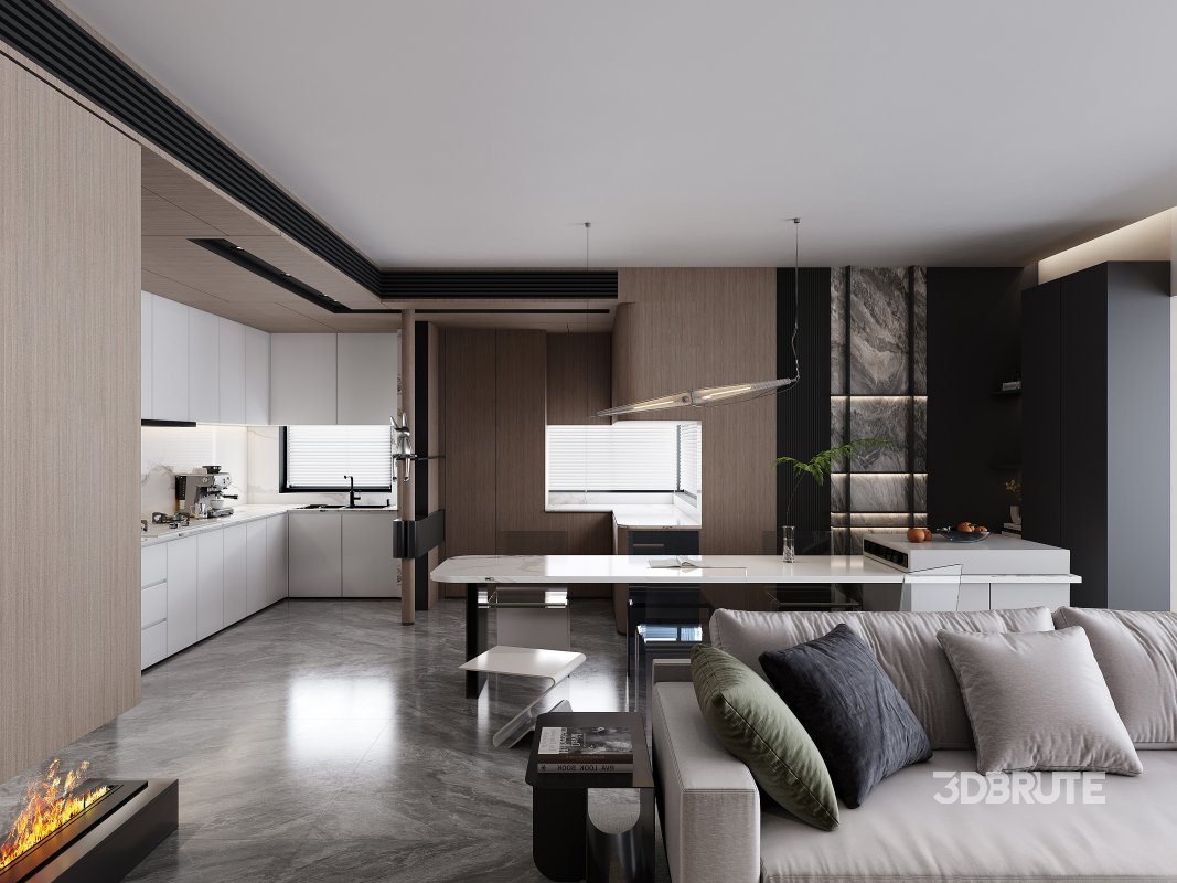 living room dining room Image 3