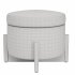 Round Storage Ottoman - Thumbnail 2