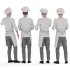 Chef Man in restaurant 04 poses - Thumbnail 1