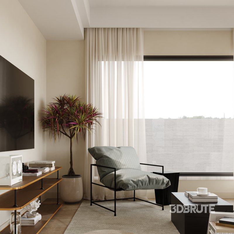 Eclectic living and dining room Image 3