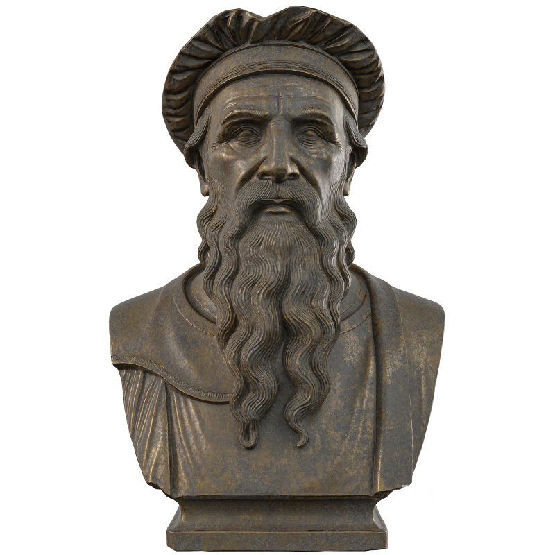 Antique Leonardo_da_Vinci Statue Image 5