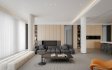 Modern living room and dining room interior scene - Thumbnail 1