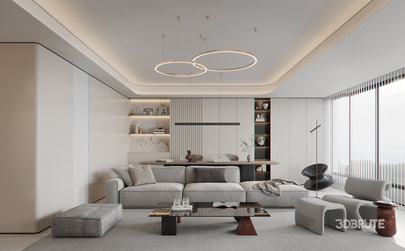 living room dining room Image 5