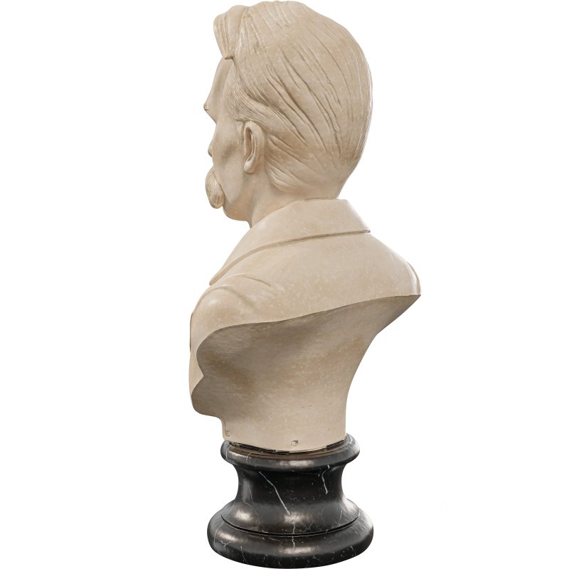 Nietzsche Philosopher Bust Image 3
