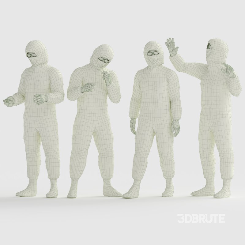 Laboratory Scientist Man 04 poses Image 1