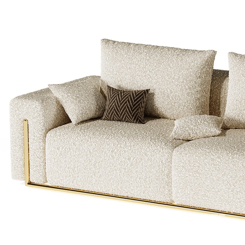 Velvet Sofa Loveseat Image 6