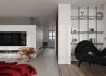Modern living room and dining room interior scene - Thumbnail 3