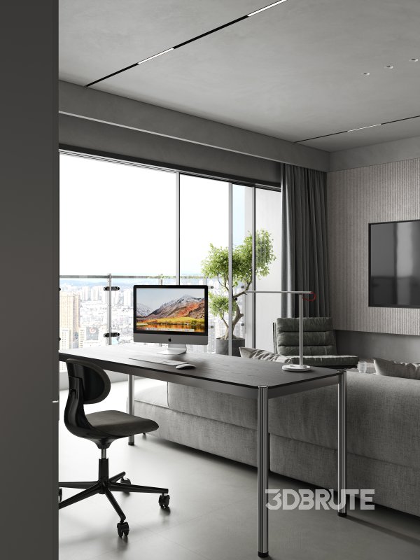 living room dining room kitchen Image 6